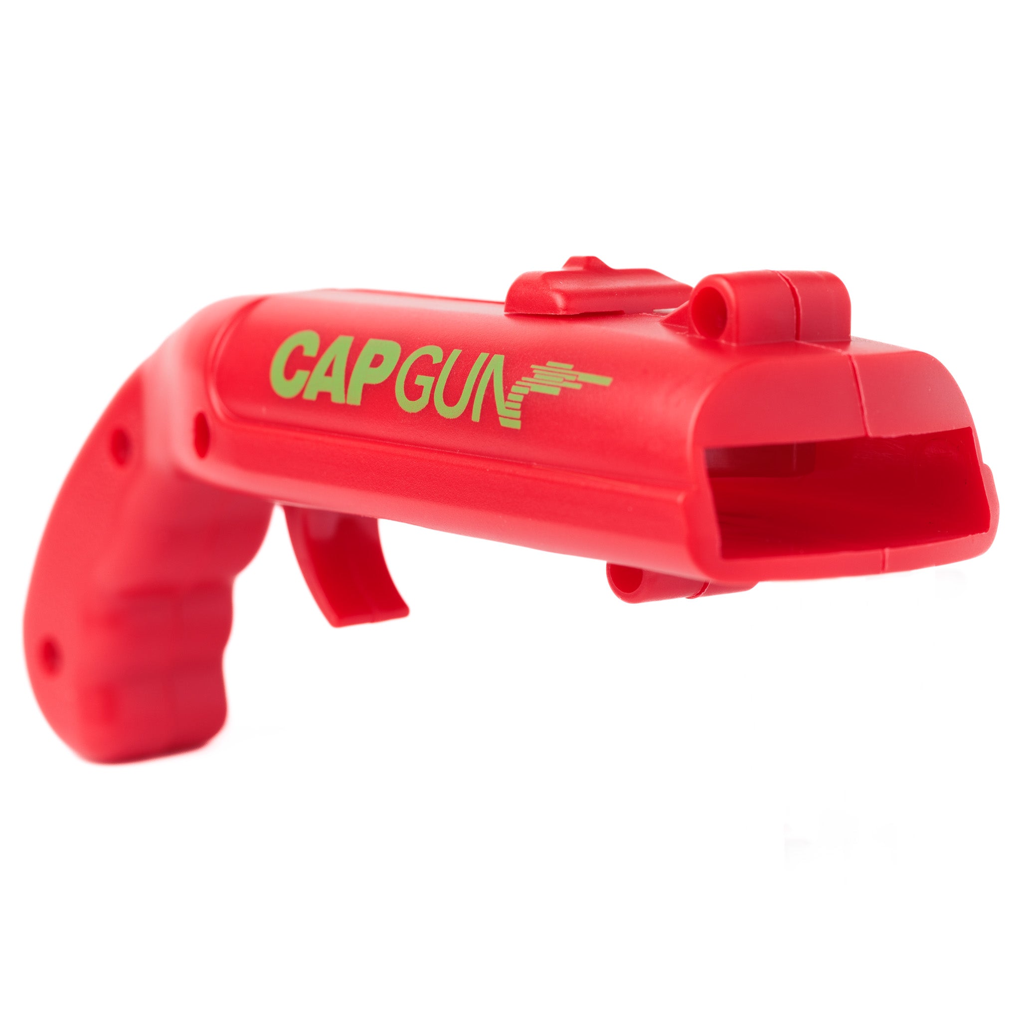 Lanza tapas - Abrebotellas en forma de pistola